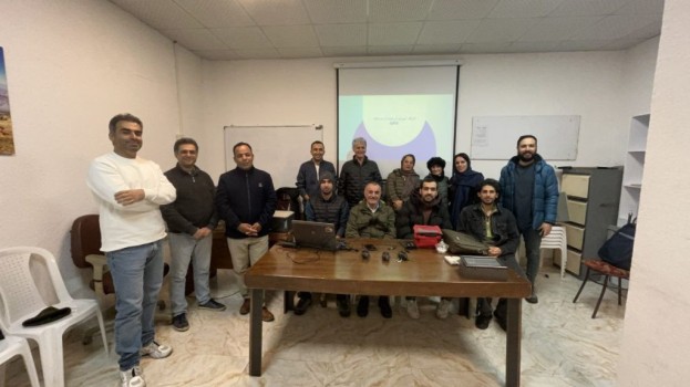 اجرای کارگاه استفاده از دستگاه Gps